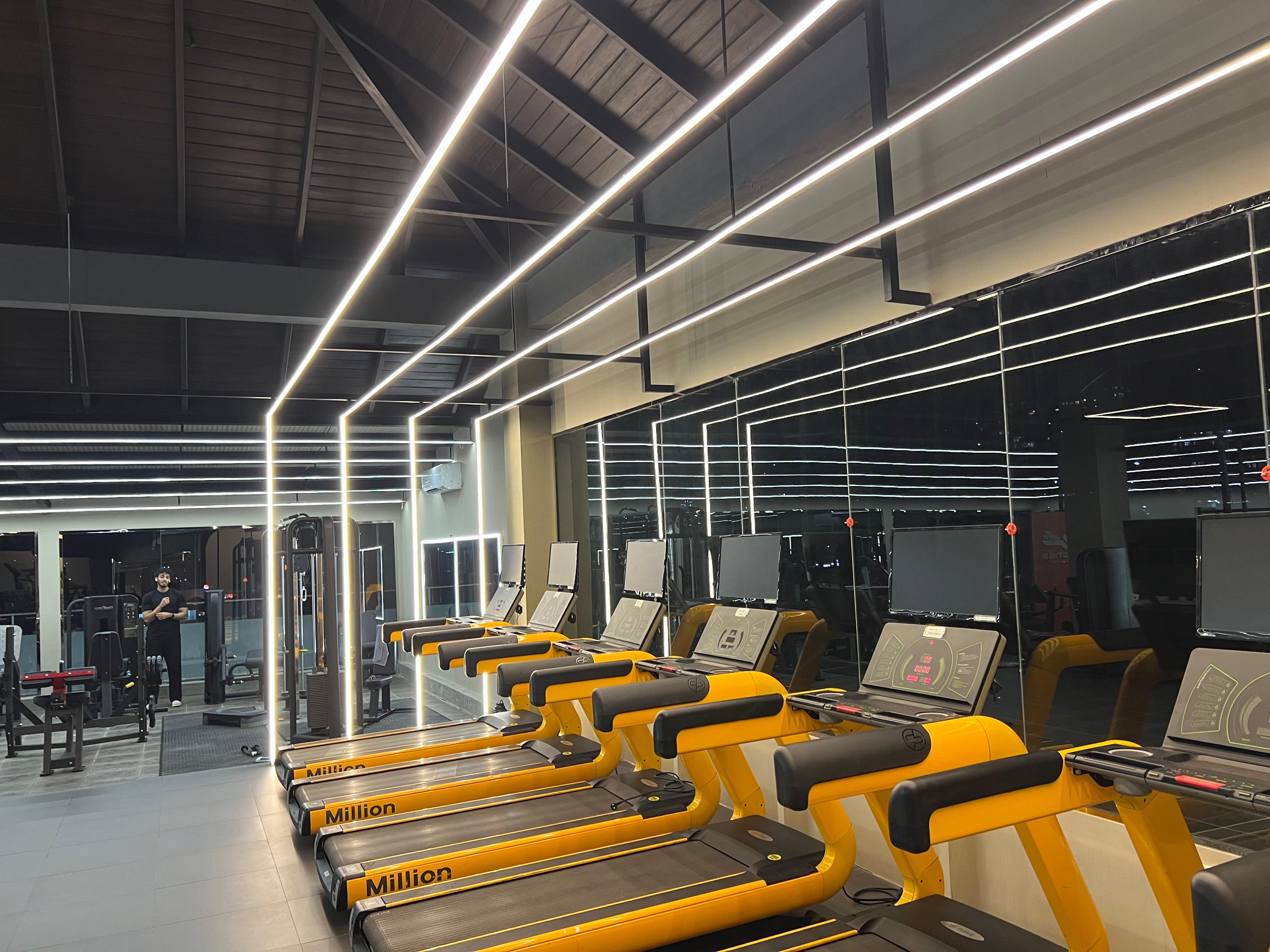 Prestige Fitness Lounge interior